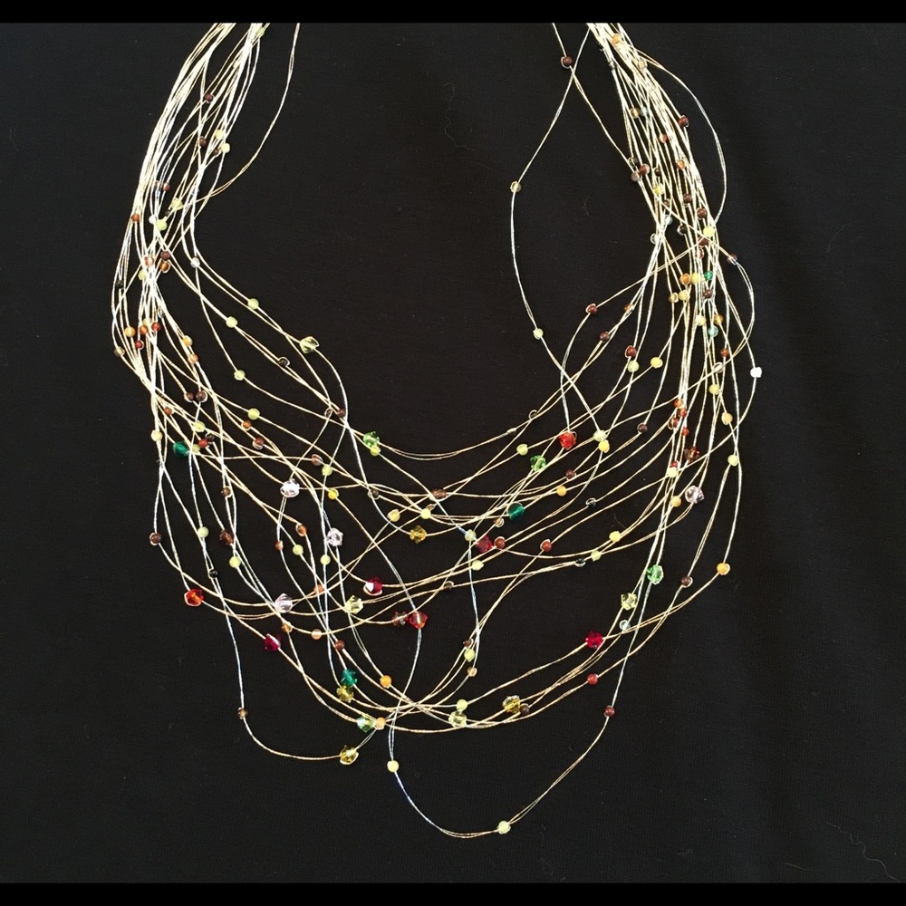 Glass Beaded Necklace